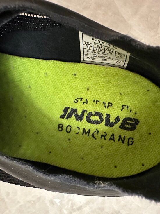Inov8 Mens F Fly Max Black Shoe main image 6